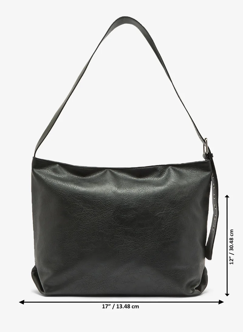 ELLA Black Classic Slouch Tote Bag for Women | Best Price UAE